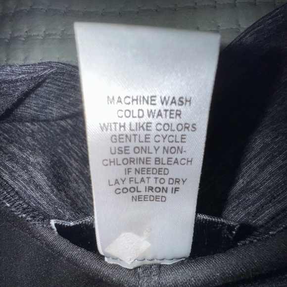 JOE B Heather Charcoal skinny stretchy pants w Zipper Pockets.  Size XL  EUC - Picture 6 of 10